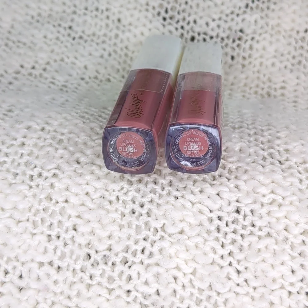 Vintage by Jessica Liebeskind Lip Gloss in Blush Duo, 2x 2.8g/0.10oz